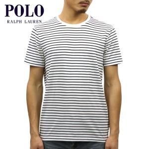 ポロ ラルフローレン メンズ POLO RALPH LAUREN 正規品 半袖Tシャツ STRIPED SHORT-SLEEVED T-SHIRT｜mixon