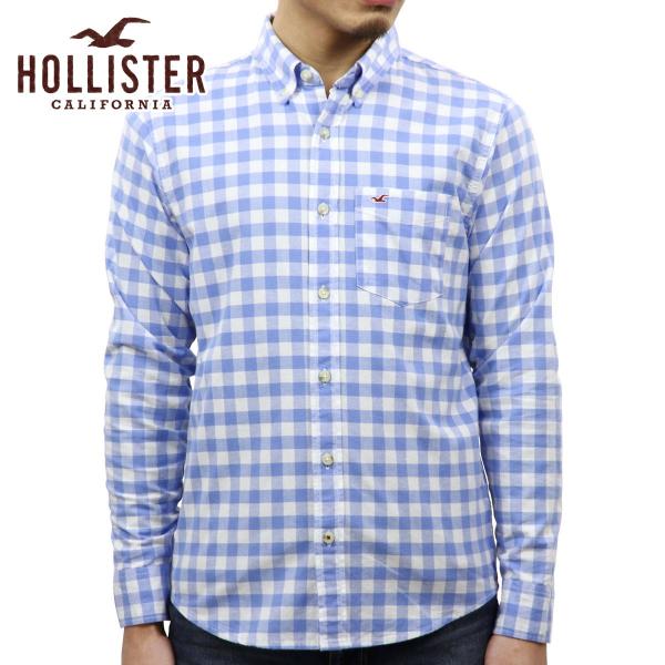 ホリスター シャツ メンズ HOLLISTER 正規品 長袖ボタンダウン Stretch Popli...