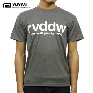 リバーサル Tシャツ メンズ 正規販売店 REVERSAL ドライメッシュ 半袖Tシャツ BASIC rvddw DRY MESH TEE GREY 父の日 プレゼント ラッピング｜mixon