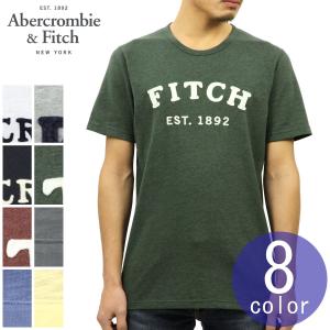 アバクロ メンズ Abercrombie＆Fitch 正規品 クルーネック 半袖Tシャツ｜mixon