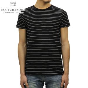 20%OFFセール 【販売期間 6/5 0:00〜6/6 23:59】 スコッチアンドソーダ Tシャツ 正規販売店 SCOTCH＆SODA 半袖Tシャツ ク  父の日 プレゼント ラッピング｜mixon