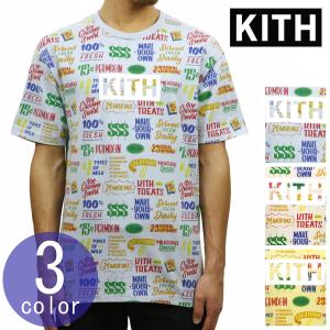 キス Tシャツ 正規品 KITH 半袖Tシャツ クルーネック TREATS CIRCULAR