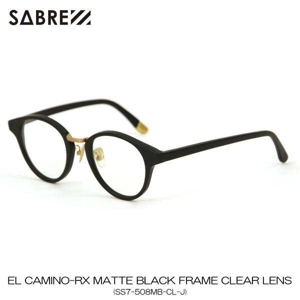 セイバー SABRE 正規販売店 サングラス めがね EL CAMINO-RX MATTE BLAC...