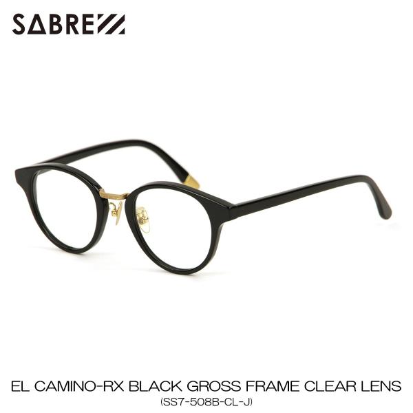 セイバー SABRE 正規販売店 サングラス めがね EL CAMINO-RX BLACK GROS...