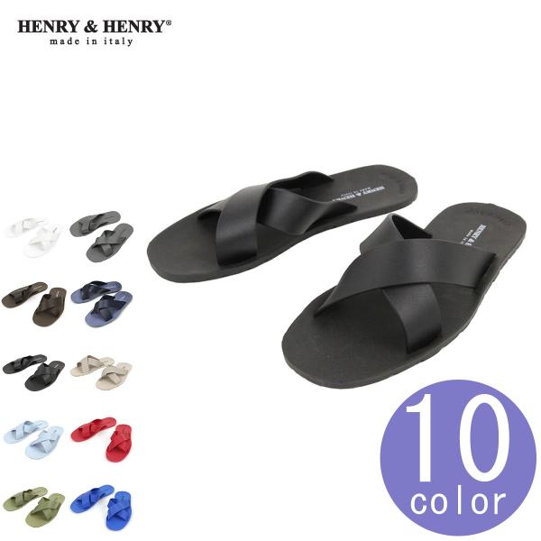 ヘンリーアンドヘンリー HENRY＆HENRY 正規販売店 メンズ レディース ビーチサンダル クロ...
