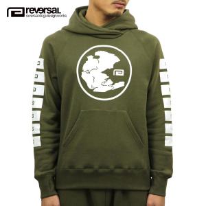 リバーサル パーカー メンズ 正規販売店 REVERSAL rvddw プルオーバーパーカー CLASSICS SWEAT PARKA rv18aw008 OLIVE｜mixon