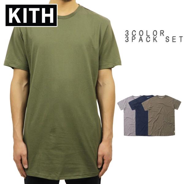 キス Tシャツ 正規品 KITH 半袖Tシャツ クルーネック 3枚組 KITH UNDERSHIRT...