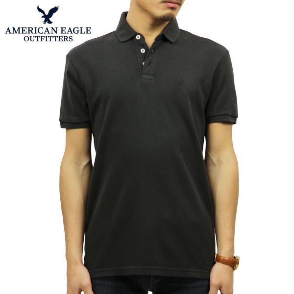 アメリカンイーグル AMERICAN EAGLE 正規品 メンズ ワンポイントロゴ 半袖ポロシャツ ...