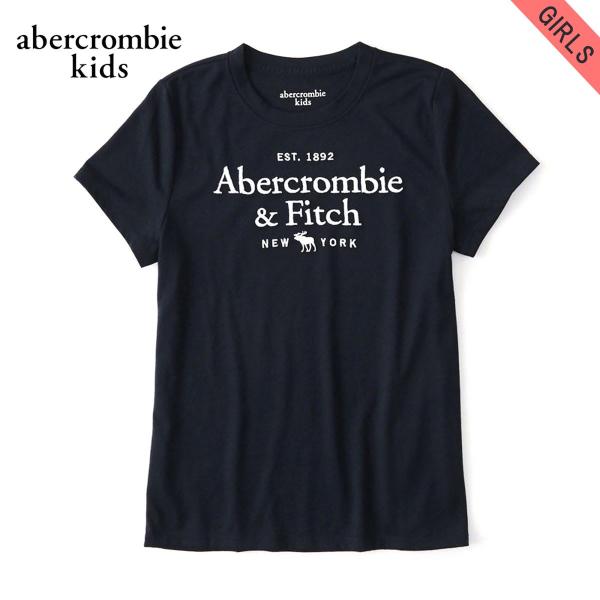 アバクロキッズ Tシャツ 子供服 正規品 AbercrombieKids 半袖Tシャツ logo g...