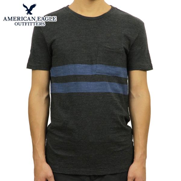 アメリカンイーグル Tシャツ 正規品 AMERICAN EAGLE 半袖Tシャツ AE STRIPE...