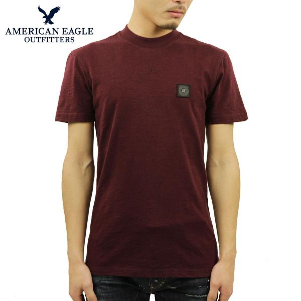 アメリカンイーグル Tシャツ 正規品 AMERICAN EAGLE 半袖Tシャツ クルーネック ロゴ...
