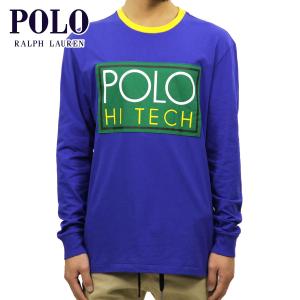 ポロ ラルフローレン Tシャツ ロンT メンズ 正規品 POLO RALPH LAUREN 長袖Ｔシャツ HI TECH LOGO GRAPHIC LONG-SLEEVE T- 父の日 プレゼント ラッピング｜mixon