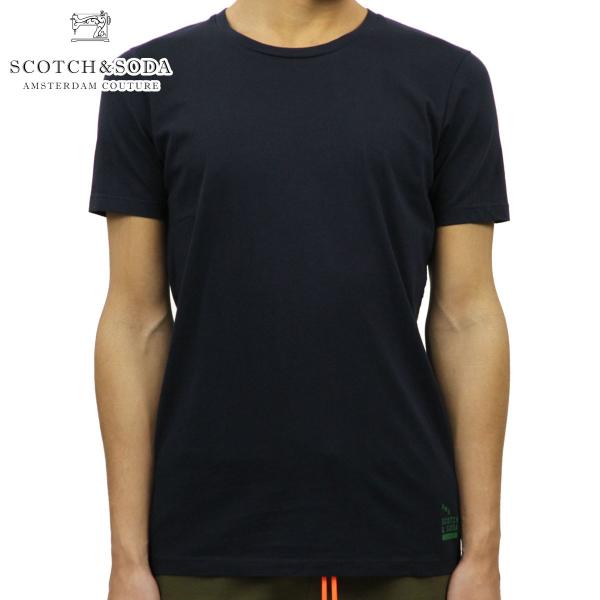 スコッチアンドソーダ SCOTCH＆SODA 正規販売店 メンズ クルーネック 無地 半袖Tシャツ ...