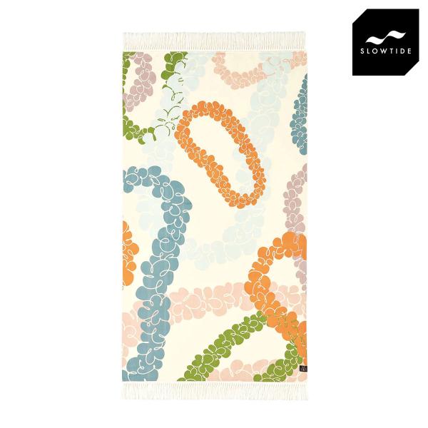 スロウタイド メンズ レディース ビーチタオル 正規販売店 SLOWTIDE バスタオル フリンジ付...