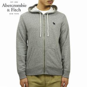 アバクロ パーカー メンズ 正規品 Abercrombie＆Fitch ジップアップパーカー LIGHTWEIGHT FULL-ZIP ICON HOODIE 122-243-0120-122