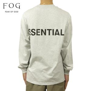 フィアオブゴッド fog essentials ロンT メンズ 正規品 FEAR OF GOD エッセンシャルズ 長袖Tシャツ ロゴ クルーネッ  父の日 プレゼント ラッピング｜mixon