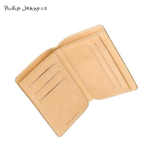 ヌーディージーンズ 財布 正規販売店 Nudie Jeans ウォレット 二つ折り 小銭入れあり M...