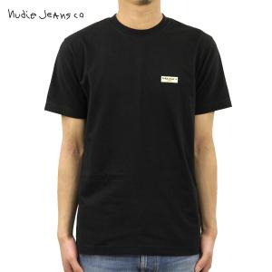 【ボーナスストア 誰でも+5% 6/1 0:00〜6/2 23:59】 ヌーディージーンズ Tシャツ メンズ 正規販売店 Nudie Jeans 半袖Tシ  父の日 プレゼント ラッピング｜mixon