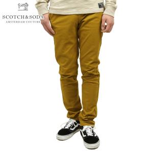 スコッチアンドソーダ チノパン メンズ 正規販売店 SCOTCH＆SODA ボトムス パンツ AMS BLAUW STUART CHINOPANTS WITH BELT 148253 1341 TOBASCO｜ブランド品インポートセレクトショップMIXON