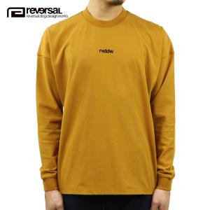 リバーサル Tシャツ メンズ 正規販売店 REVERSAL rvddw ビッグシルエット長袖Tシャツ コットンTシャツ COTTON MVS LONG SLEEVE TEE rv21ss101｜mixon