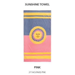 ポーラー タオル 正規販売店 POLER タオル SUNSHINE TOWELS 211ACU9602 PINK｜mixon