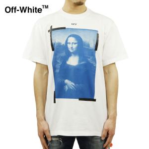 オフホワイト Tシャツ メンズ 正規品 OFF-WHITE 半袖Tシャツ バックプリント モナリザ BLUE MONALISA S/S OVER TEE W 父の日 プレゼント ラッピング｜mixon