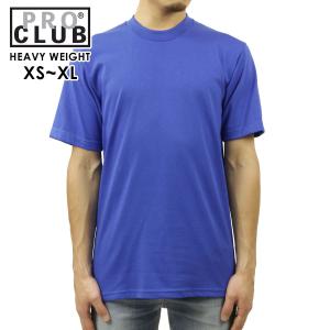 プロクラブ Tシャツ メンズ 正規品 PROCLUB 半袖Tシャツ クルーネックTシャツ HEAVY WEIGHT COTTON CREW NECK T-SHIRT ROYAL BLUE #101 大きいサイズ｜mixon