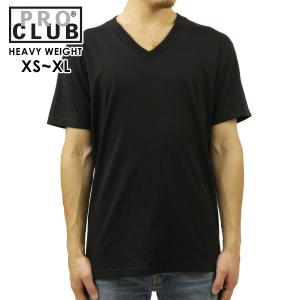 プロクラブ Tシャツ メンズ 正規品 PROCLUB 半袖Tシャツ VネックTシャツ HEAVY WEIGHT V-NECK T-SHIRT BLACK #105 大きいサイズ｜mixon