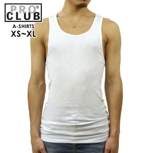 プロクラブ タンクトップ メンズ 正規品 PROCLUB アンダーウェア 下着 タンクトップ PREMIUM RINGSPUN COTTON RIBBED A-SHIRT WHITE #112 大きいサイズ｜mixon