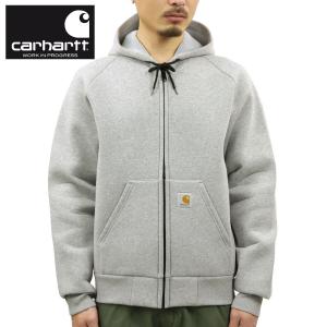 【ボーナスストア 誰でも+5% 5/22 0:00〜5/23 23:59】 カーハート パーカー メンズ 正規品 CARHARTT WIP ジップアップパーカー CAR-LUX HOODED JACKET GREY｜mixon