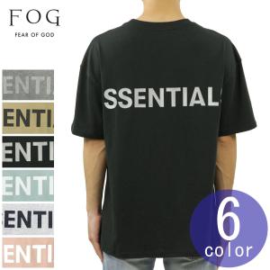 フィアオブゴッド fog essentials Tシャツ メンズ 正規品 FEAR OF GOD エッセンシャルズ 半袖Tシャツ ロゴ クルーネック FOG ESSENTIALS BOXY T-SHIRT｜mixon