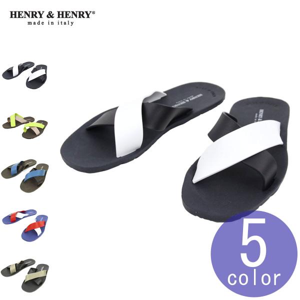 ヘンリーアンドヘンリー HENRY＆HENRY 正規販売店 メンズ レディース ビーチサンダル クロ...