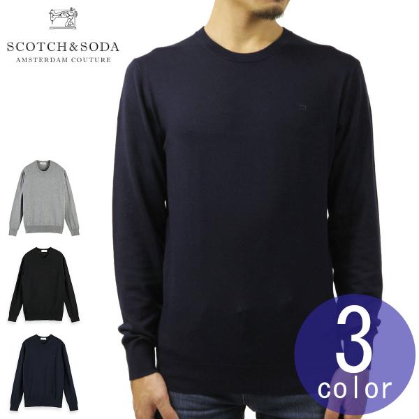 スコッチアンドソーダ セーター メンズ 正規販売店 SCOTCH＆SODA ニット クルーネック セ...