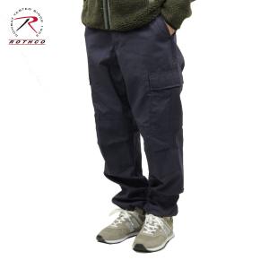 ロスコ カーゴパンツ メンズ 正規品 ROTHCO ボトムス ミリタリーパンツ ROTHCO RIP-STOP BDU CARGO PANTS NAVY BLUE 5929｜mixon