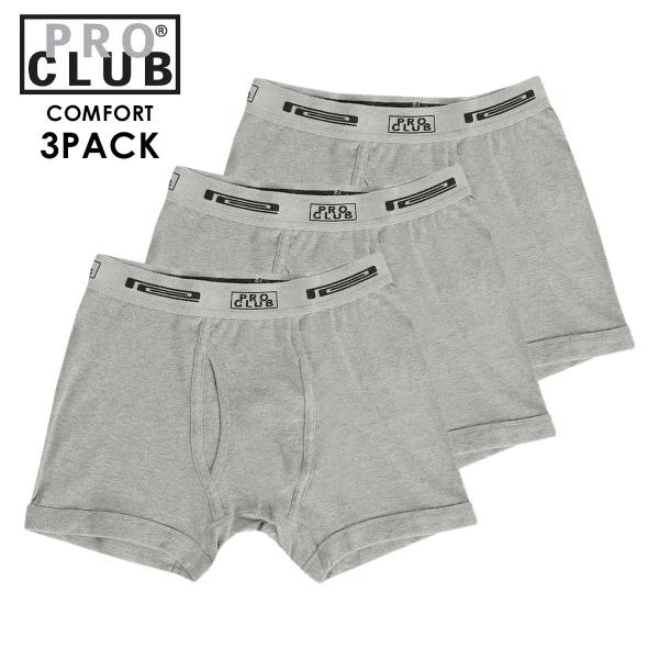プロクラブ 下着 メンズ 正規品 PROCLUB ボクサーパンツ アンダーウェア 大きいサイズ 3枚...