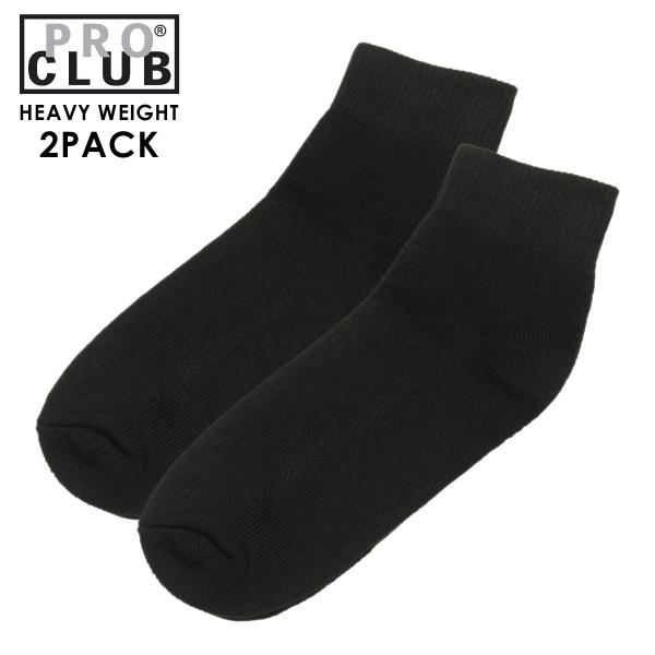 プロクラブ 靴下 メンズ 正規品 PROCLUB スニーカーソックス ショートソックス 2足組 PR...