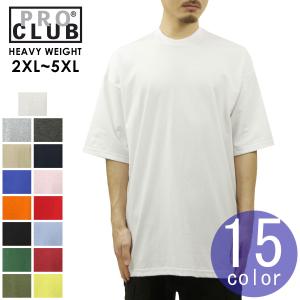 プロクラブ Tシャツ メンズ 正規品 PROCLUB ヘビーウェイト 半袖クルーネックTシャツ 大きいサイズ HEAVY WEIGHT COTTON SHORT SLEEVE CREW NECK T-SHIRT #101｜mixon