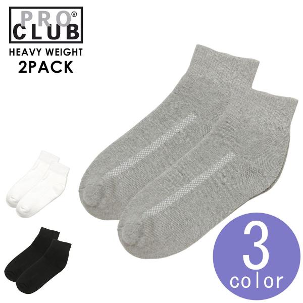 プロクラブ 靴下 メンズ 正規品 PROCLUB ソックス ショートソックス 大きいサイズ 2足組 ...