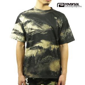 リバーサル Tシャツ メンズ 正規販売店 REVERSAL rvddw ビッグシルエット 半袖Tシャツ PES MVS BIG SILHOUETTE TEE RV22AW052B CONTROL｜mixon