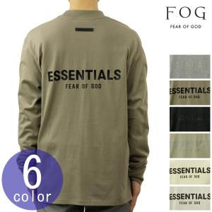 フィアオブゴッド ロンT メンズ 正規品 FEAR OF GOD エッセンシャルズ 長袖Tシャツ ロゴT クルーネック FEAR OF GOD ESSENTIALS LONG SLEEVE T-SHIRT｜mixon