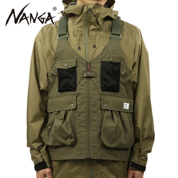 ナンガ メンズ ベスト 正規販売店 NANGA アウトドア リップストップ HINOC RIPSTO...