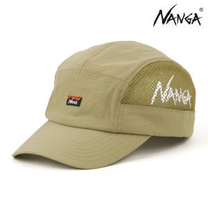 ナンガ メンズ レディース キャップ 正規販売店 NANGA メッシュ ジェットキャップ 帽子 DotAir? MESH JET CAP NA2411-3B906-A BEG BEIGE｜mixon