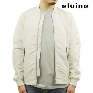 エルバイン メンズ ボンバージャケット 正規販売店 elvine MA-1 ジャケット アウター REX BOMBER JACKET 331050 297 BONE WHITE｜mixon