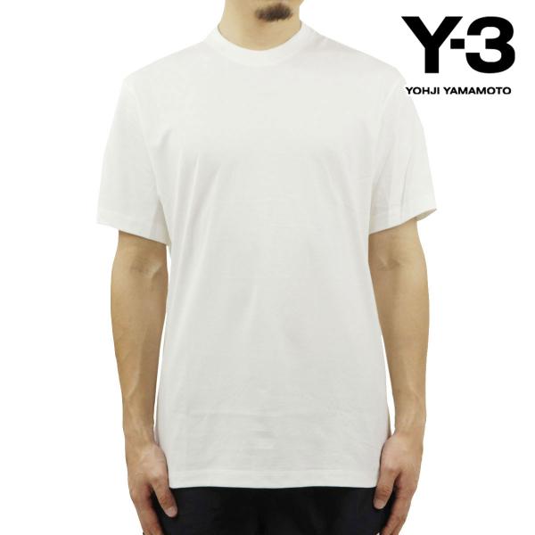 ワイスリー メンズ 半袖Tシャツ 正規品 Y-3 コットン クルーネック ロゴ RELAXED LO...