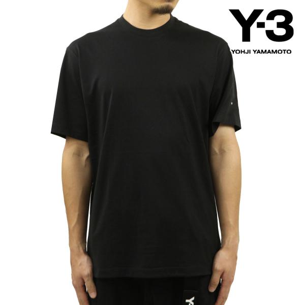 ワイスリー メンズ 半袖Tシャツ 正規品 Y-3 コットン クルーネック ロゴ RELAXED LO...