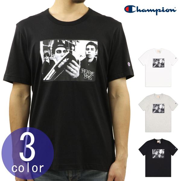 チャンピオン メンズ 半袖Tシャツ 正規品 CHAMPION ビースティ・ボーイズ BEASTIE ...