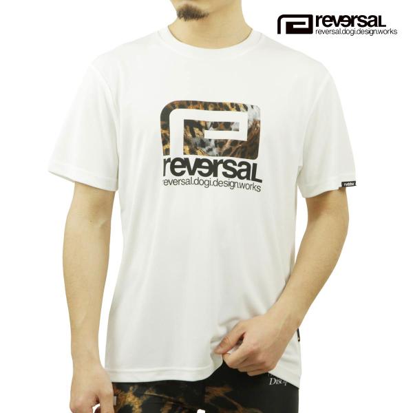 リバーサル メンズ 半袖Tシャツ 正規販売店 REVERSAL クルーネック ドライTシャツ ロゴ ...