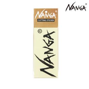 5%OFFセール 【販売期間 7/10 0:00〜7/13 2:59】 ナンガ メンズ レディース ステッカー 正規販売店 NANGA ロゴ カッティングステッカー NANGA CUTTING STIC