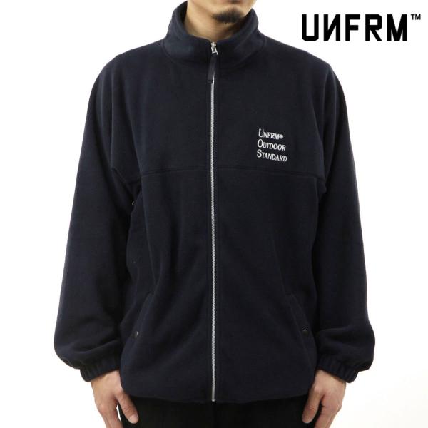 ユニフォーム アウトドア スタンダード メンズ フリースジャケット 正規販売店 ジップアップ ロゴ ...