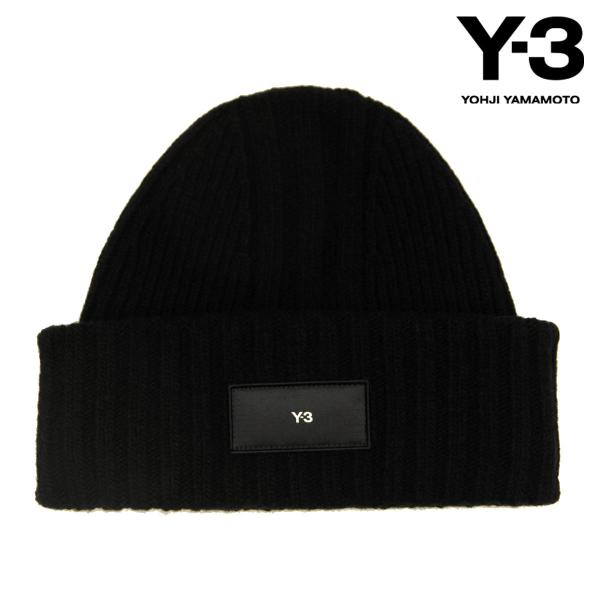 ワイスリー メンズ レディース ニットキャップ 正規品 Y-3 ロゴ ビーニー ニット帽 Y-3 K...